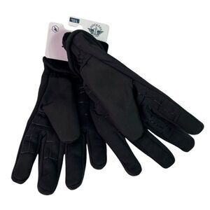 Dockers Men's Black Stretch Palm Touchscreen Gloves  (45DK030033) - Size L NWT